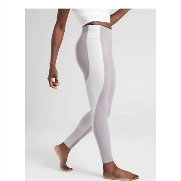Cropped Elation Asym 7/8 Tight Lilac Stone - Picture 3 of 4